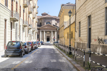 Fototapeta na wymiar The life on street of Torino 