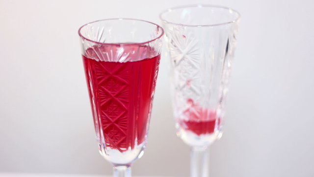 Wina Disappear in One Glass and Appear in Another