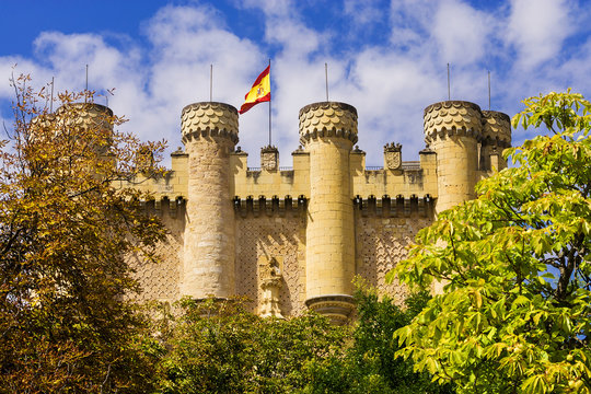 Alcazar of Segovia - the palace and fortress of the Spanish king