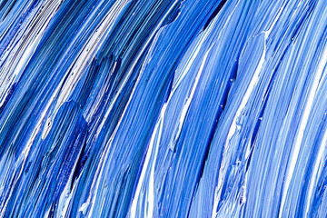 Blue white acrylic background