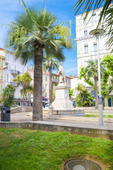 Fototapeta na wymiar Cannes, France -the picturesque old city center