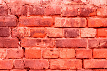 Brick texture with scratches and cracks