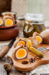 Kokurki, Rye Dough Wrapped Hard Boiled Eggs