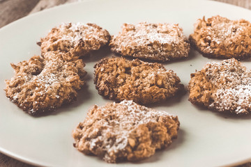 homemade oatmeal cookies