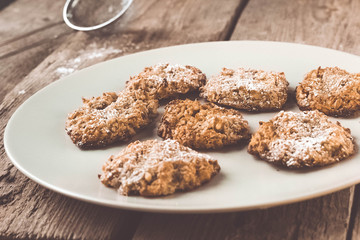 homemade oatmeal cookies