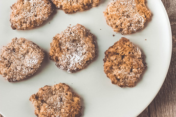 homemade oatmeal cookies