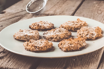 homemade oatmeal cookies