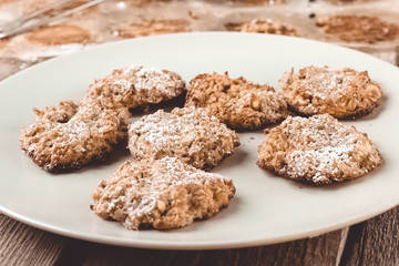 homemade oatmeal cookies