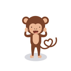 funny monkey  design 