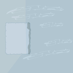 brick wall with a window vector background