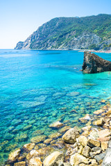 Monterosso al Mare, a coastal village and resort in Cinque Terre, Italy