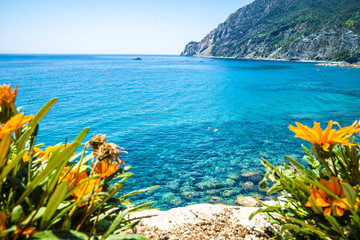 Monterosso al Mare, a coastal village and resort in Cinque Terre, Italy