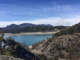 Fototapeta premium lac de montagne