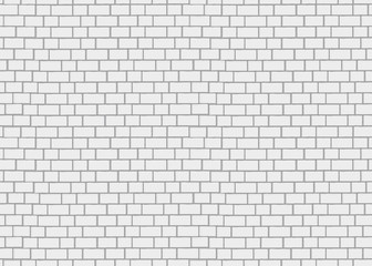 Realistic brick wall. 3d seamless background.