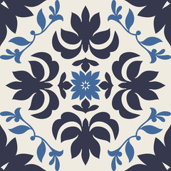 Damask beautiful background with modern ornament