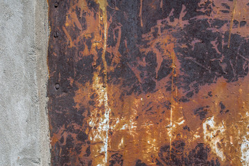 rusty metal surface texture background