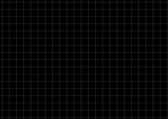 White Grid Black Background Vector Illustration - 105456739
