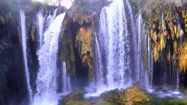 yerkopru waterfalls, konya