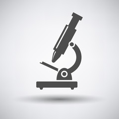 School microscope icon