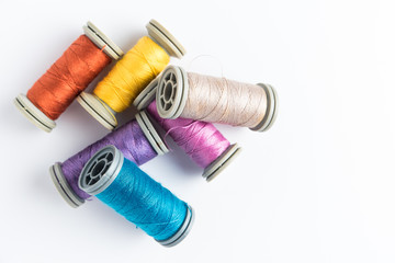Multi-colored threads