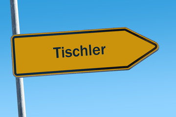Fototapeta premium Schild 65 - Tischler