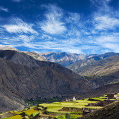 Village in Upper Dolpo, Nepal