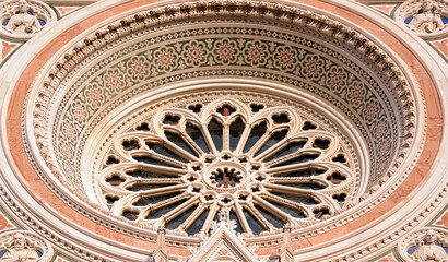 Florenz, Dom / Kathedrale Santa Maria del Fiore, Fensterrose