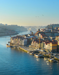 Fototapeta premium Porto quayside, Portugal