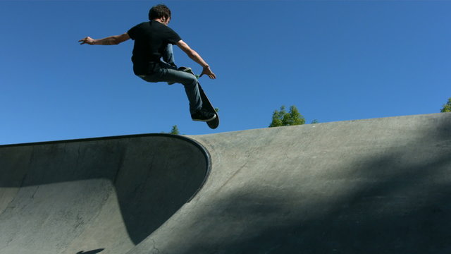 Skater in the air