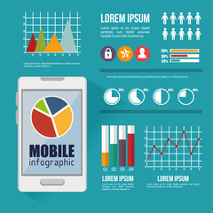 mobile infographic design