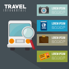 travel infographic design 