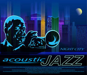 Night city jazz
