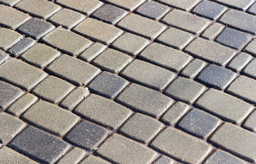 Abstract background of cobblestones making from stone blocks