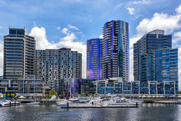 Victoria Harbour in Docklands Melbourne