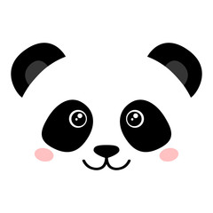 Fototapeta premium Słodka twarz pandy