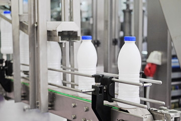 The image of a milk packing machine