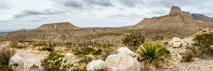 Fototapeta na wymiar Guadalupe Mountains Texas