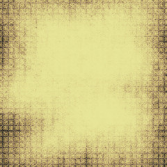Yellow geometrical background. Grunge.