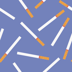 Seamless pattern from cigarettes