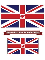 Union Jack PLUS Wales. (proposed new flag)