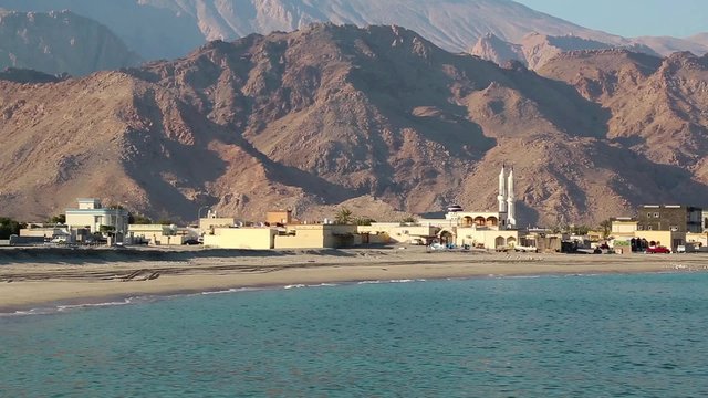 Sultanate of Oman, Musandam peninsula, Gulf of Oman, Daba, near Dibba Al-Baya - geographically part of Dibba region that faces Arabian Sea. It is a district in the governorate or muhafazah of Musandam