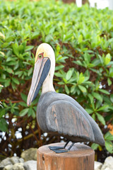Pelican Wooden Sculpture