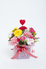 カーネーションの花束