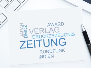 Fototapeta premium Zeitung