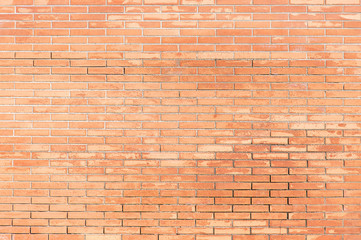Red brick wall background texture