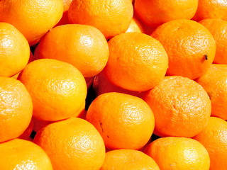 Tel Aviv clementines in bazaar 2011