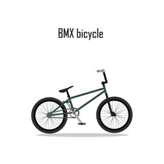 bycicle vector , bmx.