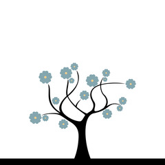 Fototapeta premium Cute Abstract tree