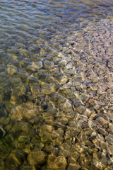 Water as a background