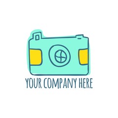photography vector logo icon

